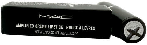 rossetto Mac Cosmetics Amplified Creme Lipstick DOUBLE SHOT