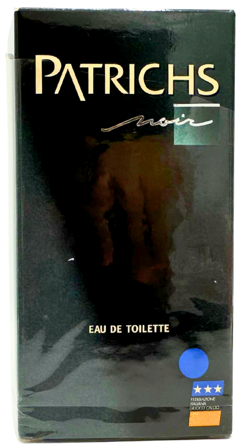 profumo uomo Eau de Toilette Patrichs Noir FIGC Federazione Italiana Gioco Calcio splash 75 ml