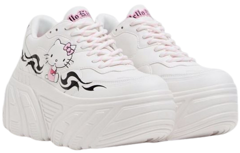 sneakers plateau donna Bershka x Sanrio Hello Kitty 1504/660/001 n° 39