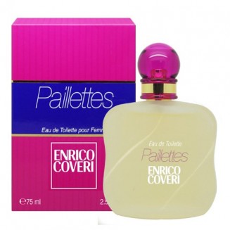 profumo donna Eau de Toilette pour Femme Enrico Coveri Pailettes 75 ml