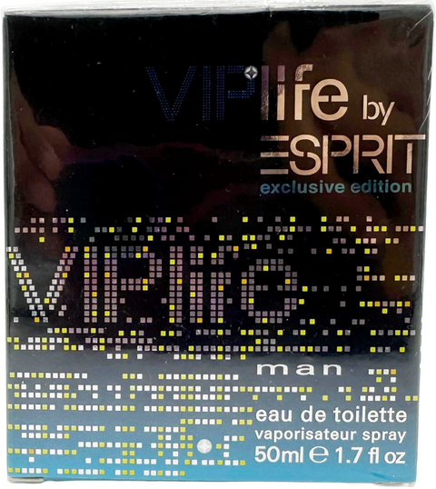 profumo uomo Eau de Toilette VIP LIFE by Esprit EXCLUSIVE EDITION Man spray 50 ml