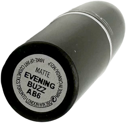 rossetto Mac Cosmetics Matte Lipstick Colour Rocker EVENING BUZZ
