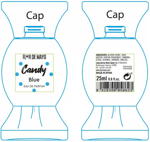 profumo donna Eau de Parfum Flor de Mayo CANDY BLUE 25 ml