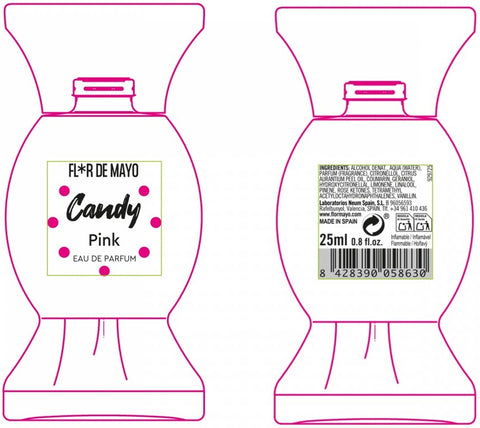 profumo donna Eau de Parfum Flor de Mayo CANDY PINK 25 ml