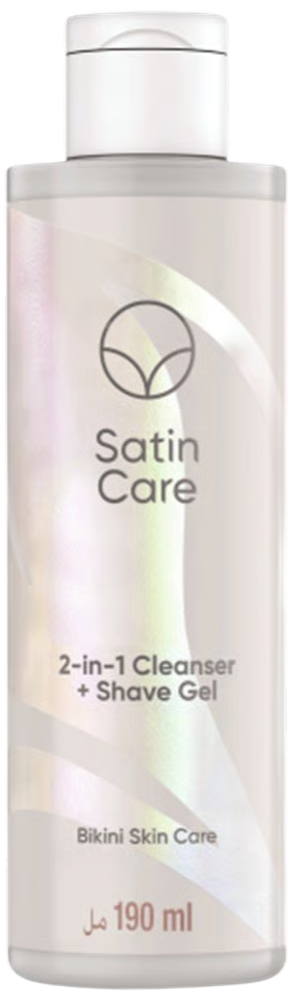 2 in 1 sapone + gel per depilazione bikini Gillette Venus Satin Care 190 ml