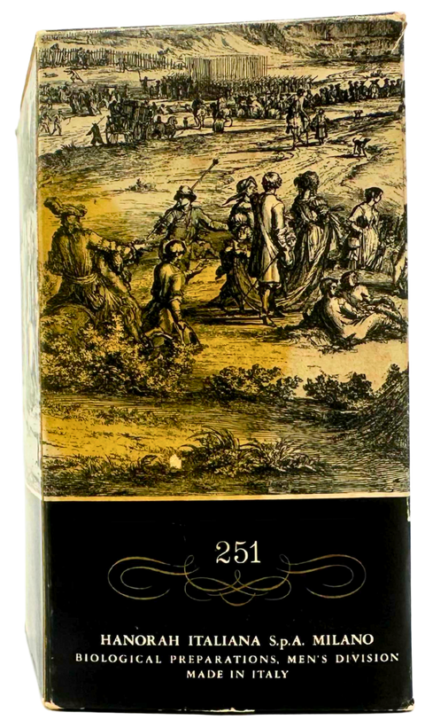 profumo uomo Eau de Cologne Hanorah For Him Classic Cologne 251 splash 116 ml