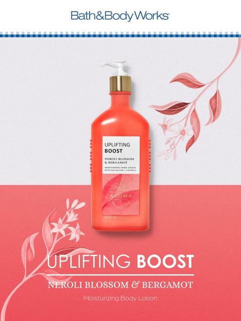 latte corpo idratante Bath & Body Works Uplifting Boost Neroli Blossom & Bergamot 192 ml