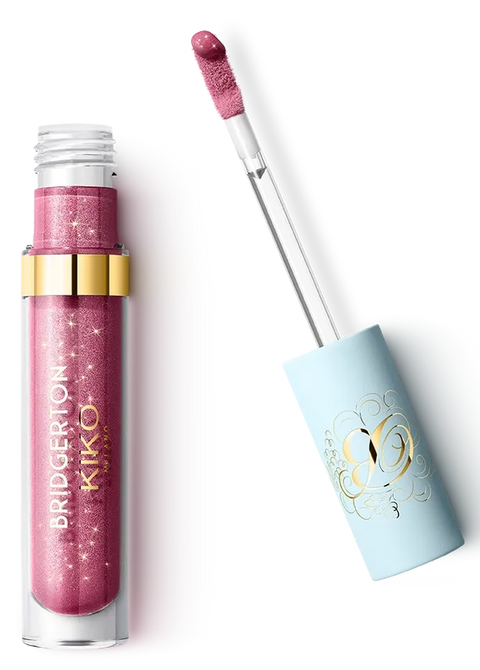 lip gloss Kiko Bridgerton Brilliant Bliss 03 Mauve Moonlight
