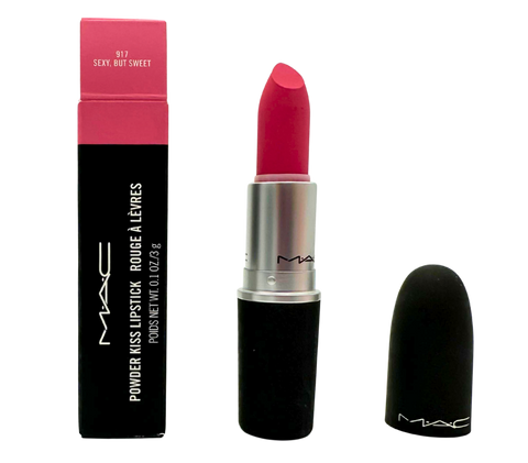 rossetto Mac Cosmetics Powder Kiss Lipstick 917 SEXY, BUT SWEET