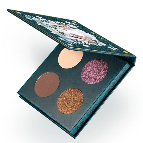 Kiko Milano Bridgerton Quartet Eyeshadow Palette 4 Finishes 02 Ballroom Bliss