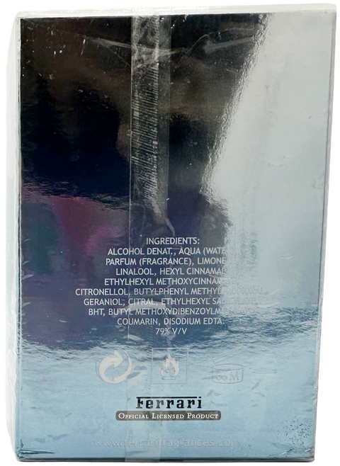 profumo unisex Eau de Toilette Morris Scuderia Ferrari LIGHT ESSENCE natural spray 75 ml