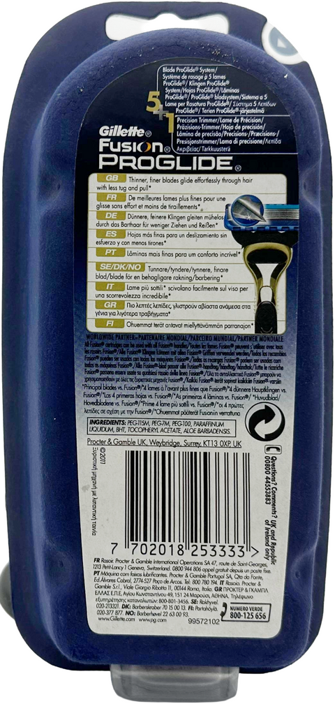 rasoio Gillette Fusion Proglide Special Edition Olimpiadi Gold