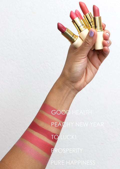 rossetto Mac Cosmetics Satin Lipstick Lunar New Year GOOD HEALTH