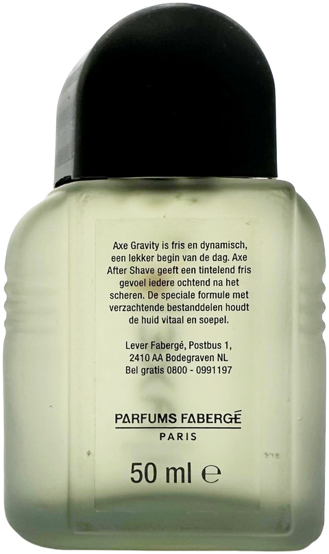 after shave Fabergé Paris Axe GRAVITY The New Fragrance splash 50 ml