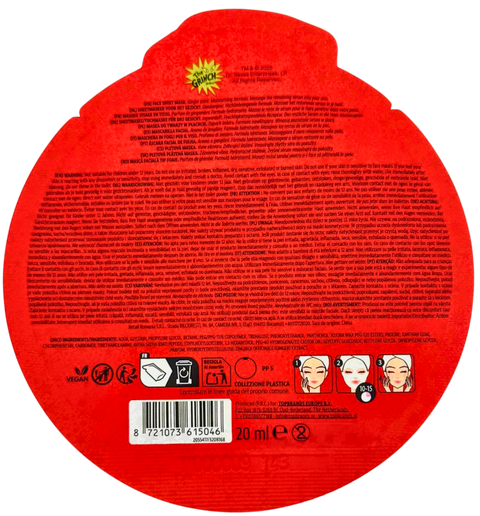 maschera viso in tessuto Topbrands The Grinch with Ginger Scent