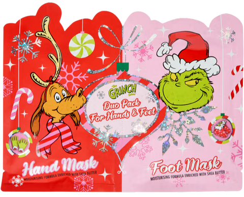 maschere mani e piedi Topbrands The Grinch duo pack for Hands & Feet