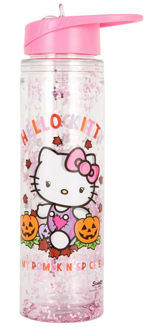 borraccia glitterata di Halloween Sanrio Hello Kitty 991139196 550 ml