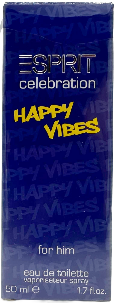profumo uomo Eau de Toilette Esprit CELEBRATION HAPPY VIBES for Him spray 50 ml