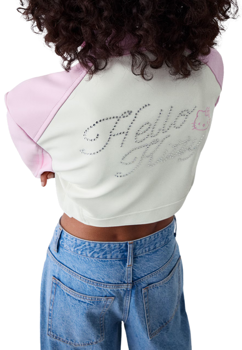 giacca donna Bershka x Sanrio Hello Kitty Mania 50°Anniversario 1703/109/902 tg. M