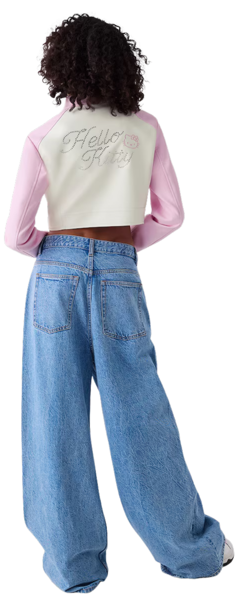 giacca donna Bershka x Sanrio Hello Kitty Mania 50°Anniversario 1703/109/902 tg. M