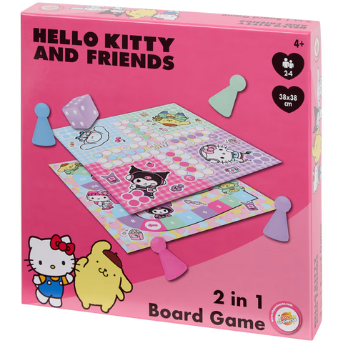 gioco da tavolo Sanrio Hello Kitty and Friends 2 in 1 Board Game