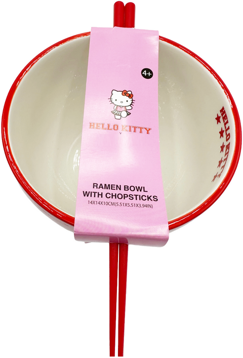 Sanrio Hello Kitty Ramen Bowl whit Chopsticks 991137525