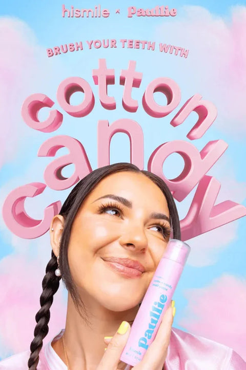 dentifricio Hismile Fluoride Toothpaste Paullie Cotton Candy 60 g