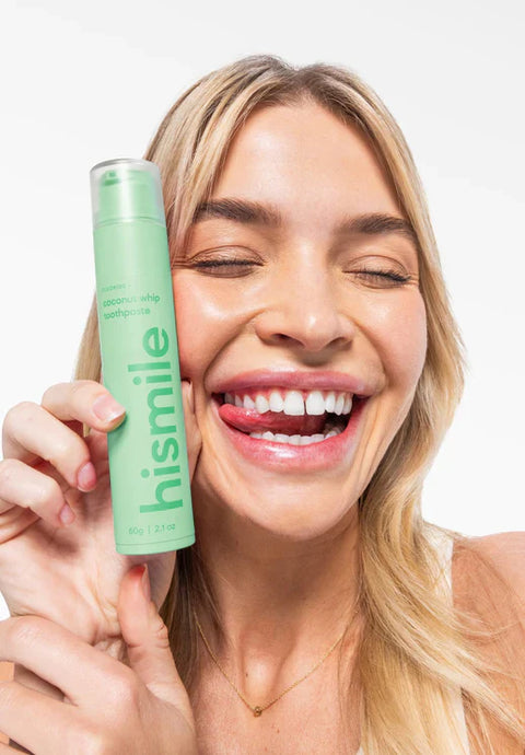 dentifricio Hismile Fluoride Toothpaste Coconut Whip 60 g