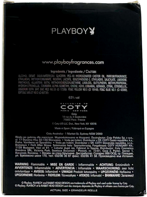 after shave splash Playboy HOLLYWOOD 100 ml