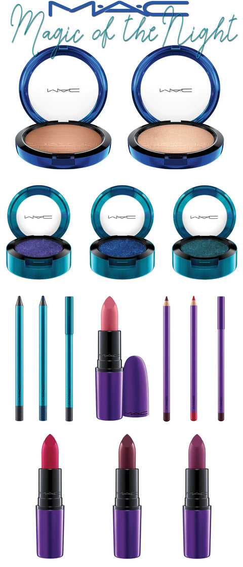 rossetto Mac Cosmetics Amplified Creme Lipstick Magic of the Night DARK SIDE