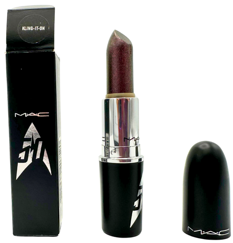 rossetto Mac Cosmetics Frost Lipstick Star Trek KLING-IT-ON