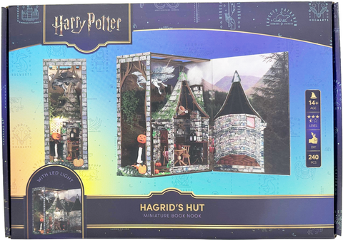 kit gioco miniatura 3D Crafts & Co Harry Potter HAGRID'S HUT - CAPANNA DI HAGRID