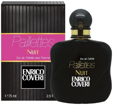 profumo donna Eau de Toilette pour Femme Enrico Coveri Pailettes Nuit 75 ml