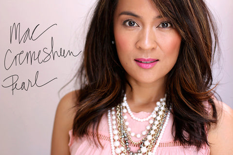 rossetto Mac Cosmetics Cremesheen Lipstick Pearl Collection CORAL BLISS