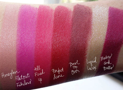 rossetto Mac Cosmetics Retro Matte Lipstick It's a Strike! BOWL ME OVER
