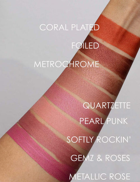 rossetto Mac Cosmetics Retro Matte Liquid Lipcolour Metallic FOILED