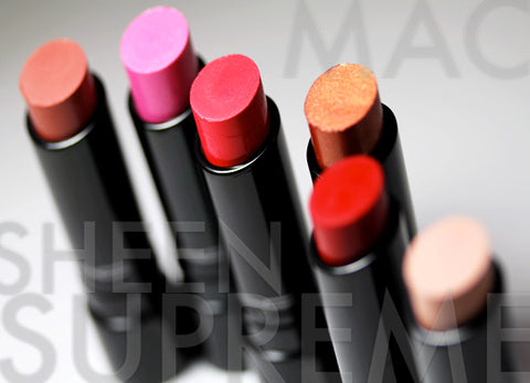 rossetto Mac Cosmetics Sheen Supreme Lipstick GOOD TO BE BAD