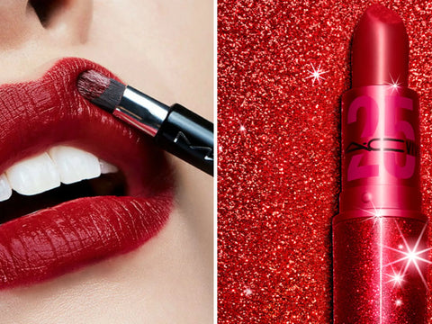 rossetto Mac Cosmetics Matte Lipstick 618 VIVA GLAM I 25th Anniversary