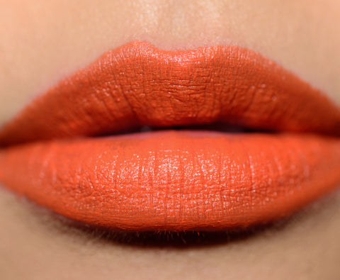 rossetto Mac Cosmetics Matte Lipstick Colour Rocker FORBIDDEN SUNRISE