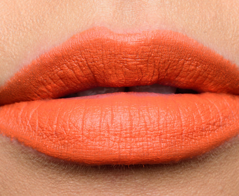 rossetto Mac Cosmetics Matte Lipstick Colour Rocker FORBIDDEN SUNRISE