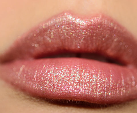 rossetto Mac Cosmetics Kiss Of Stars Lipstick Starring You GOLD STAR!