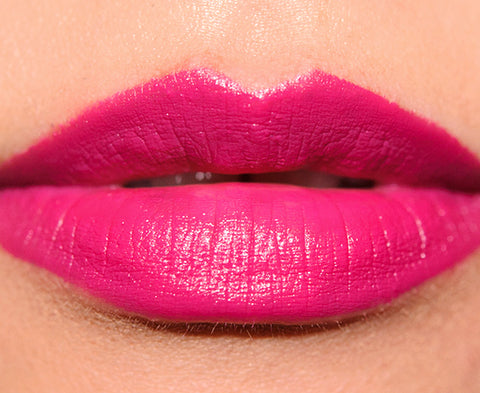 rossetto Mac Cosmetics Satin Lipstick Prabal Gurung ULTRAMARINE PINK