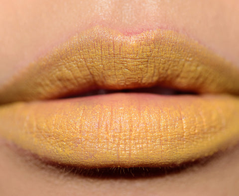 rossetto Mac Cosmetics Matte Lipstick Colour Rocker YELLOW YOU DARE?