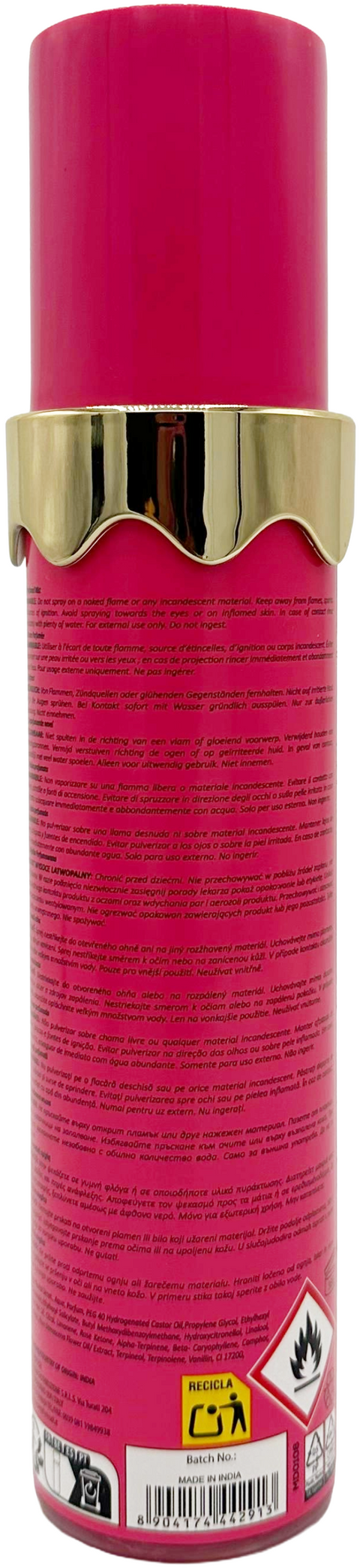 acqua corpo profumata Marc Dion SWEET WHIFF Fragrance Mist Strawberry & Silky White Chocolate 250 ml
