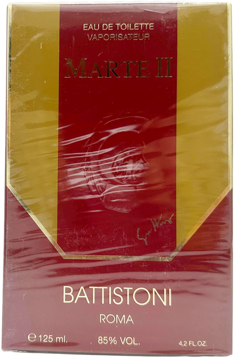 profumo uomo Eau de Toilette Battistoni MARTE II vaporisateur 125 ml