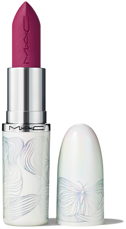 rossetto Mac Cosmetics Macximal Silky Matte Lipstick Metamorphosis Collection JUICED RASPBERRY