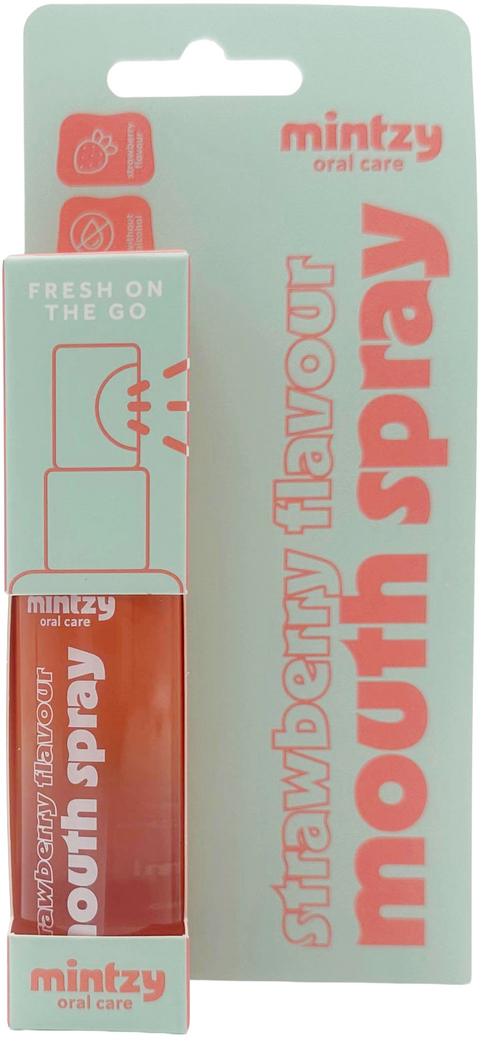 spray orale per l'alito Mintzy STRAWBERRY Flavour Mouth 30 ml