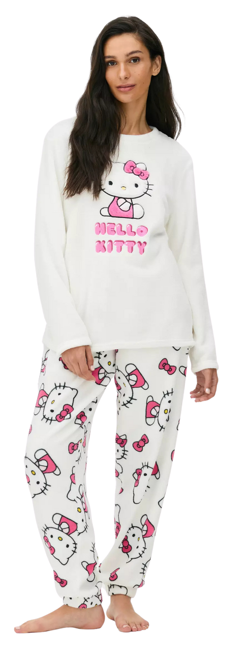 set pigiama donna in pile Sanrio Hello Kitty 991139473002 tg. M