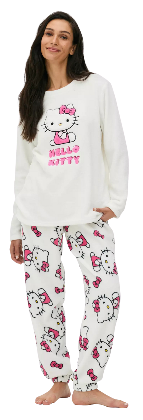 set pigiama donna in pile Sanrio Hello Kitty 991139473002 tg. M