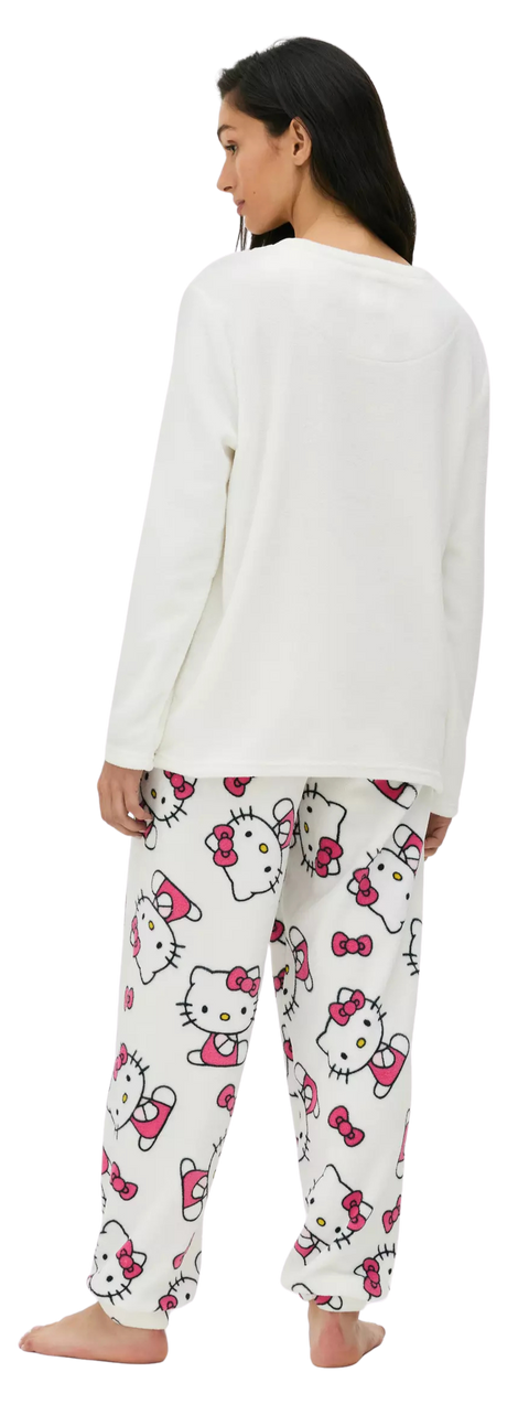 set pigiama donna in pile Sanrio Hello Kitty 991139473002 tg. M